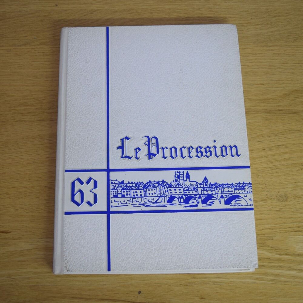 1963 Orleans American High Shool Yearbook Orleans FRANCE Le Procession -Locklear